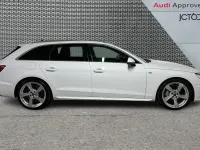 Used Audi A4 S-Line 200 HP (147 kW) 2024 White Estate