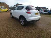 Used Nissan Juke Acenta Premium 115 HP (84 kW) 2015 White SUV