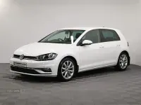 Used VW Golf VII GT 150 HP (110 kW) 2019 White Hatchback