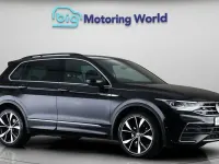 Used VW Tiguan R-line 150 HP (110 kW) 2021 Black SUV
