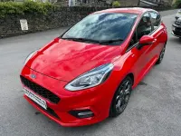 Used Ford Fiesta ST-Line 120 HP (88 kW) 2018 Red Hatchback