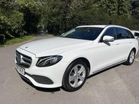 Used Mercedes E220 SE 2017 White Estate