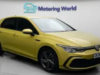 Used VW Golf VIII R-line 150 HP (110 kW) 2023 Yellow Hatchback