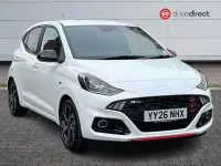 New Hyundai i10 N Line 90 HP (66 kW) 2026 White Hatchback