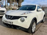 Used Nissan Juke Tekna 109 HP (80 kW) 2010 White SUV