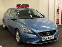 Used Volvo V40 SE 115 HP (84 kW) 2014 Blue Hatchback