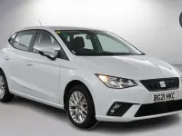 Used Seat Ibiza SE Technology 95 HP (69 kW) 2021 White Hatchback