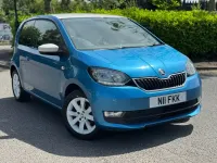 Used Skoda Citigo Colour Edition 60 HP (44 kW) 2017 Blue Hatchback