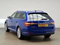 Used Skoda Superb SE L 150 HP (110 kW) 2023 Blue Estate