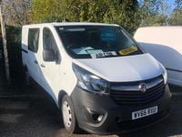 Used Vauxhall Vivaro 95 HP (69 kW) 2016 White