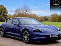 Used Porsche Taycan 350 kW (476 HP) 2023 Blue Sedan