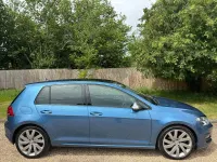 Used VW Golf VII GT 150 HP (110 kW) 2017 Blue Hatchback