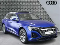 Used Audi Q8 e-tron S-Line 250 kW (340 HP) 2024 Blue SUV