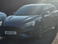 Used Ford Focus ST-Line 125 HP (91 kW) 2019 Blue Hatchback