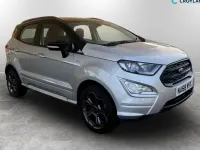 Used Ford Ecosport ST-Line 125 HP (91 kW) 2018 Silver SUV