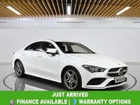 Used Mercedes CLA180 AMG line 136 HP (100 kW) 2019 White Sedan