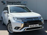 Used Mitsubishi Outlander P-HEV 2020 White Estate