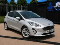 Used Ford Fiesta Titanium 100 HP (73 kW) 2018 Silver Hatchback