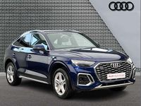 Used Audi Q5 Sportback S-Line 200 HP (147 kW) 2023 Blue SUV