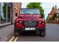 Used Land Rover Defender 1986 Red SUV