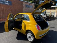Used Fiat 500 Lounge 69 HP (50 kW) 2013 Yellow Hatchback