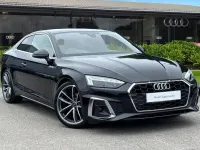 Used Audi A5 S-Line 150 HP (110 kW) 2022 Black Coupe
