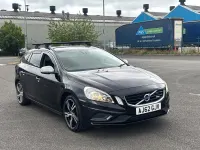 Used Volvo V60 R-Design 115 HP (84 kW) 2012 Black Estate