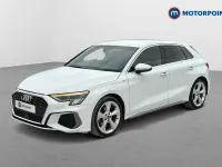 Used Audi A3 S-Line 2023 White Sedan