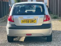 Used Hyundai Getz 97 HP (71 kW) 2008 Silver Hatchback