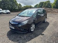 Used Vauxhall Zafira SRi 170 HP (125 kW) 2015 Brown MPV
