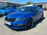 Used Skoda Octavia vRS 184 HP (135 kW) 2019 Blue Hatchback