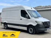 Begagnad Mercedes Sprinter 2018 Vit Van