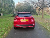 Used Nissan Micra N-Connecta 90 HP (66 kW) 2018 Red Hatchback
