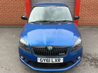 Used Skoda Fabia vRS 180 HP (132 kW) 2011 Blue Hatchback