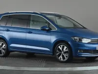 Begagnad VW Touran SEL 150 HK (110 kW) 2020 Blå Minibuss