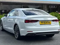 Used Audi A5 S-Line 187 HP (137 kW) 2019 White Coupe