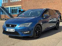 Used Seat Leon FR 2015 Blue Estate