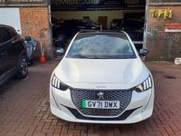 Used Peugeot e-208 GT 100 kW (136 HP) 2021 White Hatchback