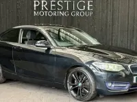 Used BMW 220 Sport Line 190 HP (139 kW) 2015 Black Coupe