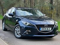 Begagnad Mazda 3 2015 Blå Halvkombi