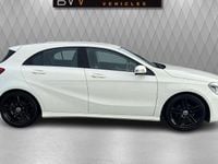 Used Mercedes A160 AMG line 102 HP (75 kW) 2017 White Hatchback