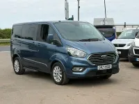 Used Ford Tourneo Custom Titanium 130 HP (95 kW) 2019 Blue Van