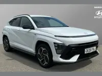 Used Hyundai Kona N Line 100 HP (73 kW) 2026 Serenity white SUV