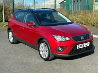 Used Seat Arona SE Technology 115 HP (84 kW) 2019 Red SUV