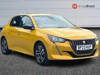 Used Peugeot 208 Allure+ 2023 Yellow Hatchback