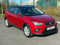Usado Seat Arona SE Technology 115 HP (84 kW) 2019 Vermelho SUV
