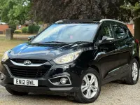 Used Hyundai ix35 Premium 115 HP (84 kW) 2012 Black SUV
