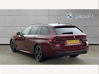 Used BMW 520 M Sport 187 HP (137 kW) 2023 Red Estate