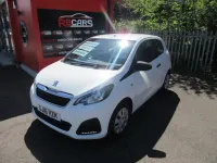 Begagnad Peugeot 108 Access 68 HK (50 kW) 2016 Vit Halvkombi