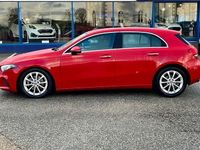 Used Mercedes A200 Premium 150 HP (110 kW) 2019 Red Hatchback